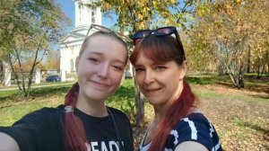 Прогулка по парку. Последние теплые осенние деньки в Иркутске.