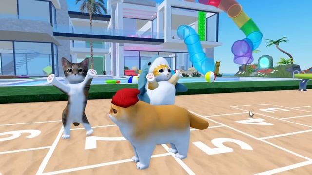 КИСИКИ УЛЕТЕЛИ! Roblox Kitten Game