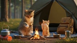 мультик с котятами😺😺 созданный нейросетью