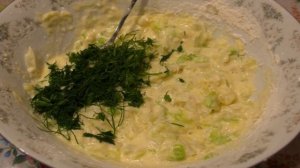 Капустные оладьи на кефире