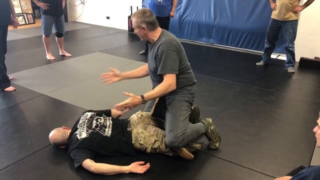 Force Necessary Hand - Escape The Mount With Cross Leg Controls