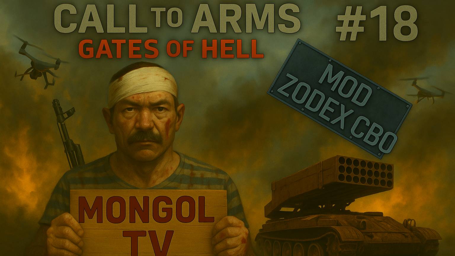 Call To Arms - Gates Of Hell_ Ostfrontl 🔥 РФ VS УК 🔥 ДЕНЬ 18 МОД ZODE_X СВО