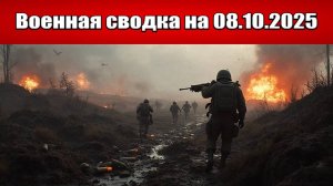 «ВС РФ замыкают окружение подразделений ВСУ на Покровской дуге!»: Военная сводка на 08.10.2025