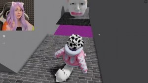 СТАЛА ОГРОМНОЙ ГОЛОВОЙ И НАШЛА ДРУГА! Roblox Escape Running Head