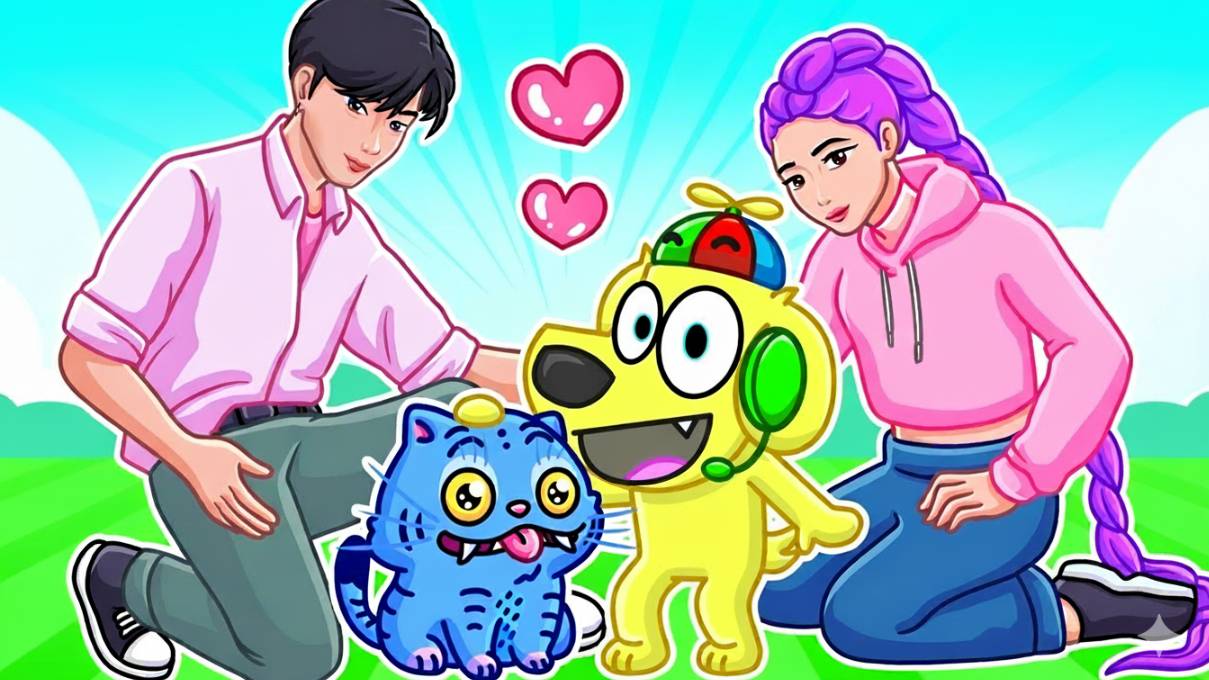 МОЯ СЕМЬЯ KPOP DEMON HUNTERS В ROBLOX! 💜😈