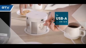 Розетка COMFORT PLUS с индукционной зарядкой | Обзор умного решения для рабочего стола