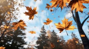 Танец осенних листьев | Умиротворяющая музыка пианино для релаксации и медитации