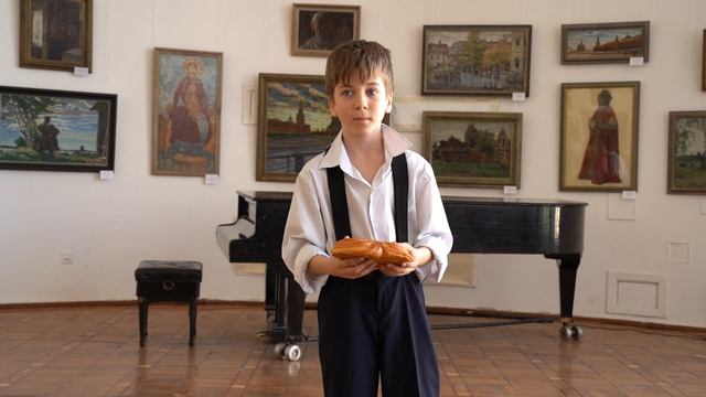 Максим Валов 10 лет, художественное слово, 