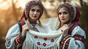 Оренбургский пуховый платок