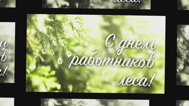 С ДНЕМ РАБОТНИКА ЛЕСА!