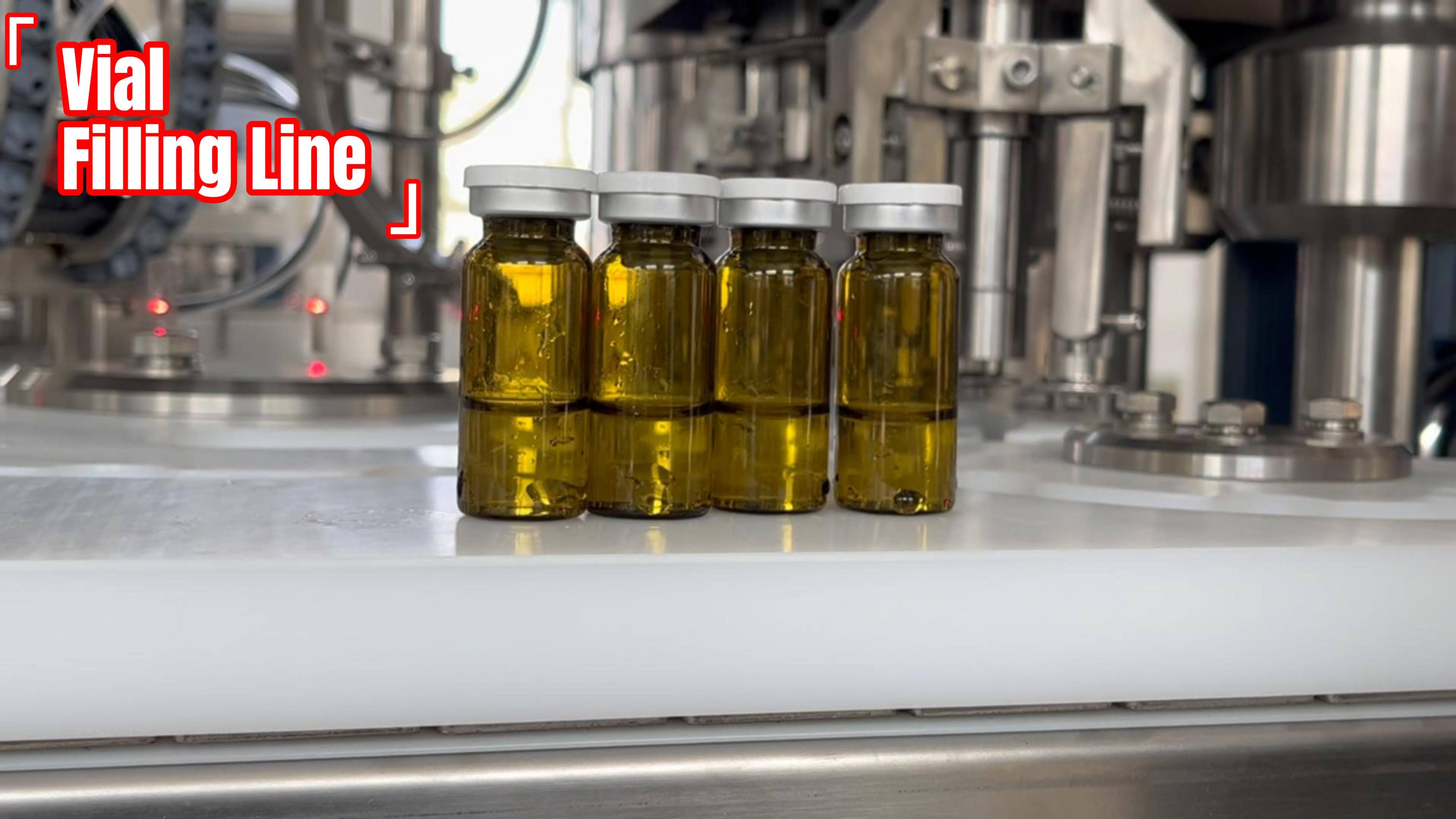 2-50 мл Машина для наполнения и укупорки флаконов объемом,моноблок!