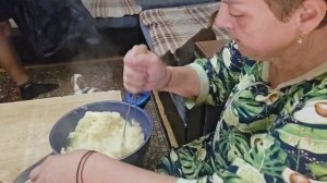сыр качотта из магазиного молока. пирожки с капустой,картошкой и луком с яйцом