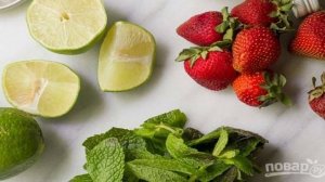 Мохито безалкогольный клубничный