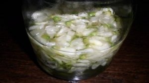 Напиток из акации на зиму