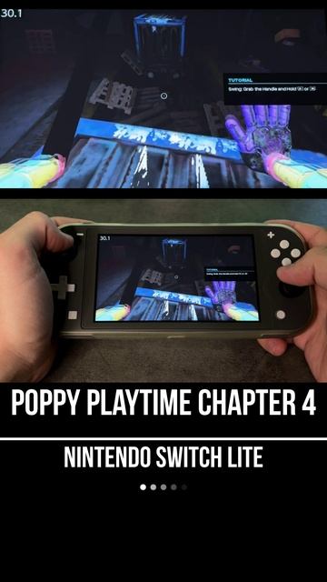 Poppy Playtime: Chapter 4 Nintendo Switch Lite Gameplay смотреть онлайн