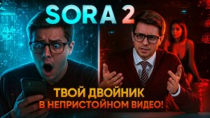 🔥 Новый ИИ от OpenAI вставляет людей в видео без их разрешения. Как Sora 2 перевернула интернет