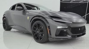 Ferrari Purosangue 2025 - Интерьер и Экстерьер