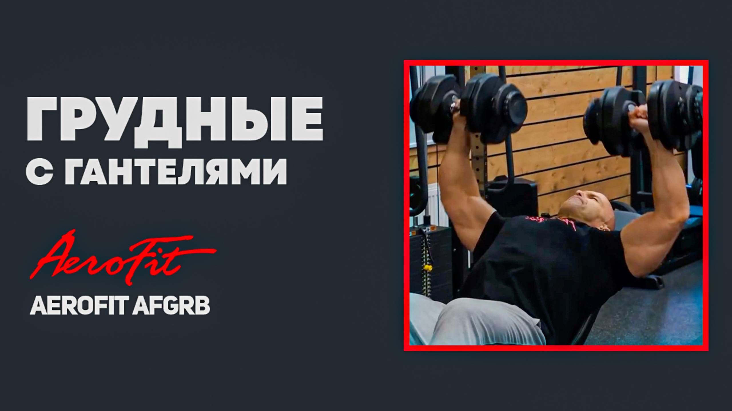 ФЕДОРОВ: Жим Гантелей Aerofit AFGRB-40KG