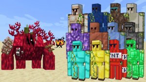 КОРАЛУС ПРОТИВ ГОЛЕМОВ МАЙНКРАФТ