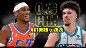 05.10.2025 | ОБЗОР МАТЧА | Шарлотт Хорнетс - Оклахома-Сити | Highlights | Charlotte - Oklahoma