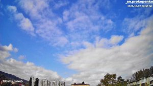 От солнца к дождю за 3 минуты.Таймлапс из Пятигорска