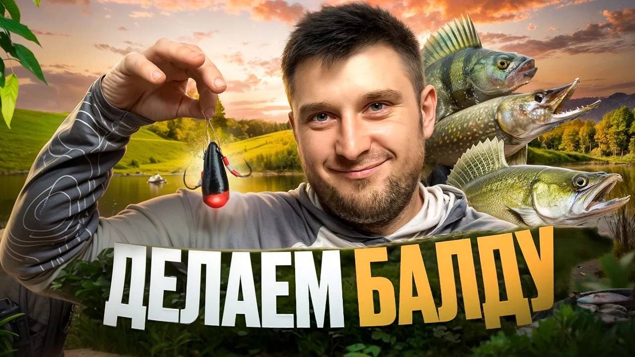 Как сделать снасть БАЛДА