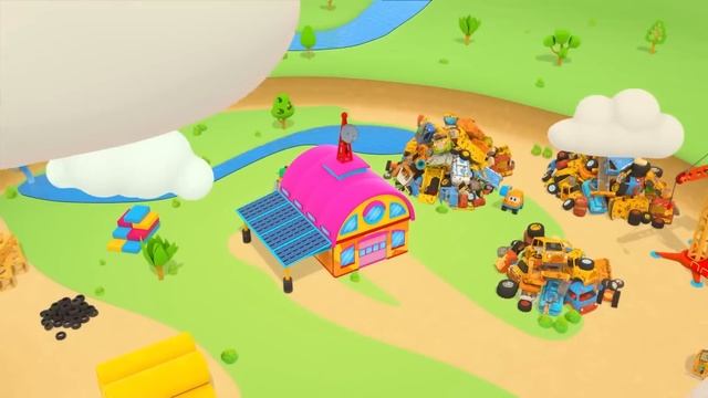 Делаем аквариум и печатаем динозавров!  Мультики Грузовичок Лева