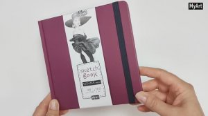 MyArt. СКЕТЧБУК. ДАМА В ШЛЯПЕ