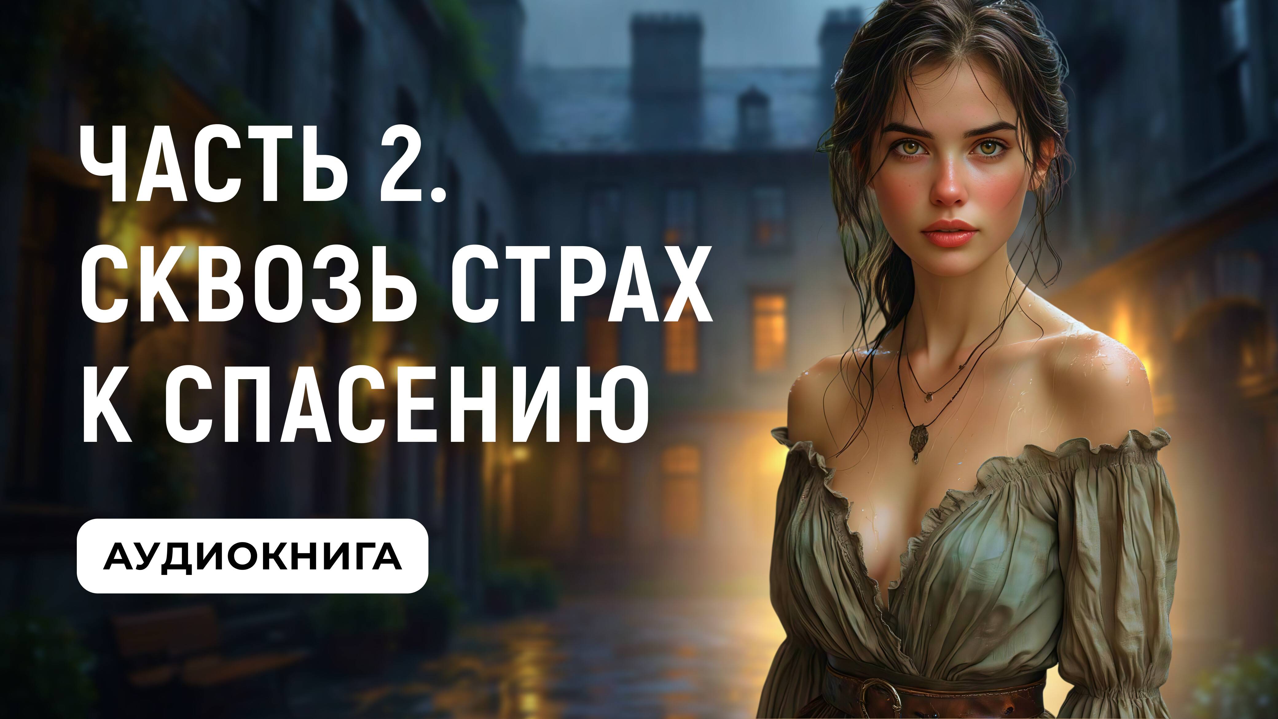 АУДИОКНИГА ПОЛНОСТЬЮ ЧАСТЬ 2. СКВОЗЬ СТРАХ К СПАСЕНИЮ ЛЮБОВНОЕ ФЭНТЕЗИ