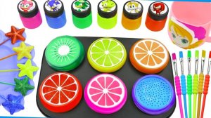 Мультики для детей. Яркие звездочки и фрукты в формочке. Смотреть онлайн яркие мультики для малышей