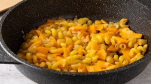 Макароны с тыквой