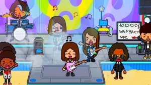 ВЫИГРАЛА МИЛЛИОН🍋 В КОНКУРСЕ ТОКА БОКА! Играю на гитаре истории toca boca life world