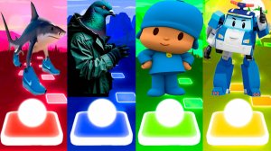 ТРАЛАЛЕРО ТРАЛАЛА 🆚 ШПИОНИРО ГОЛУБИРО 🆚 ПОКОЙО 🆚 ПОЛИ РОБОКАР | Tiles Hop №241