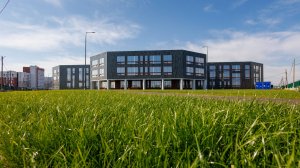 Ход строительства учебных корпусов кампуса УрФУ, сентябрь-2025