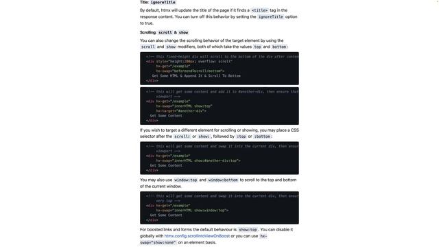 32. Advanced Swapping Configuration Scrolling Content Into View - 632K смотреть онлайн