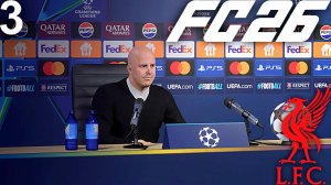 FC 26 КАРЬЕРА ЗА ЛИВЕРПУЛЬ #3 - БИТВА С АРСЕНАЛОМ и СТАРТ ЛИГИ ЧЕМПИОНОВ!!!
