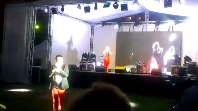 Концерт в микрорайоне Авиагородок, приуроченный к 50-летнему юбилею Домодедовского района (16.08.15)