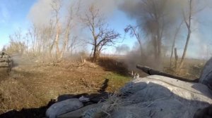 ‼️🇷🇺Пара Российских экипажей танков со стальными яйцами разносят хохловский опорник в упор😎🤙🇷🇺