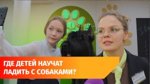 В Уфе открылся "Пушистый клуб". Там научат детей обращаться с собаками