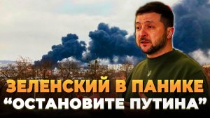 Паника Зеленского - "Остановите Путина"