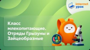 Класс млекопитающие. Отряды Грызуны и Зайцеобразные. Видеоурок по биологии 7 класс