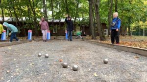 Мастер-классы по игре в петанк в парке в Москве в Кузьминках