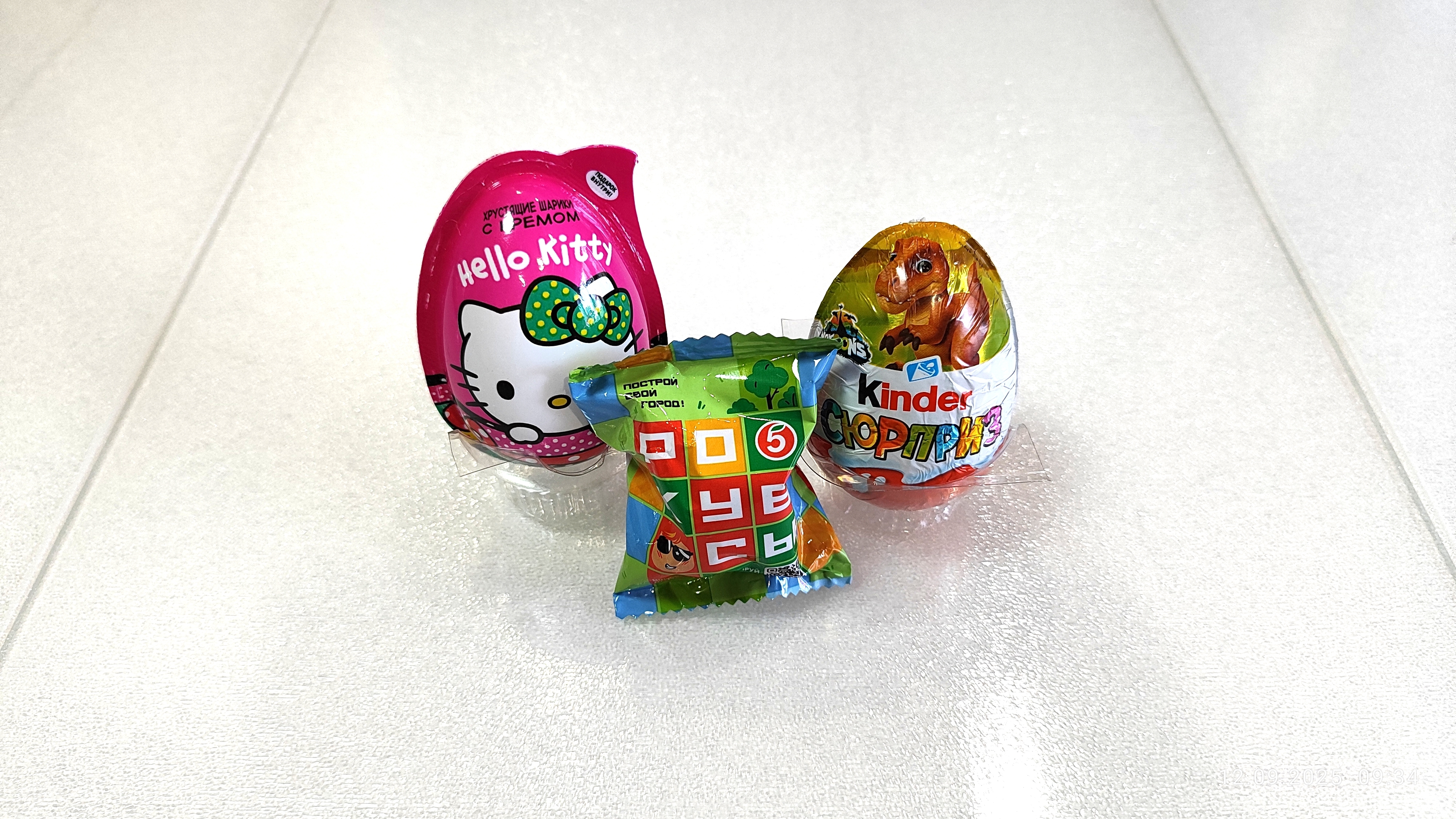 Hello Kitty 😺 Рокубсы Пятёрочка 🟩🟥 Kinder Сюрприз динозавры малыши 🦕