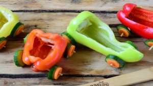 Нарезка Овощной поезд