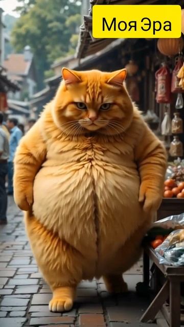 Рыжий котик из нейросети