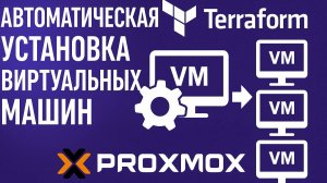 Как поднять 3 виртуальные машины в Proxmox через Terraform | Infrastructure as Code