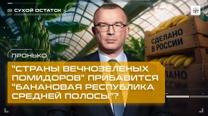 Пронько: К титулу "Страны вечнозеленых помидоров" прибавится "Банановая республика средней полосы"?