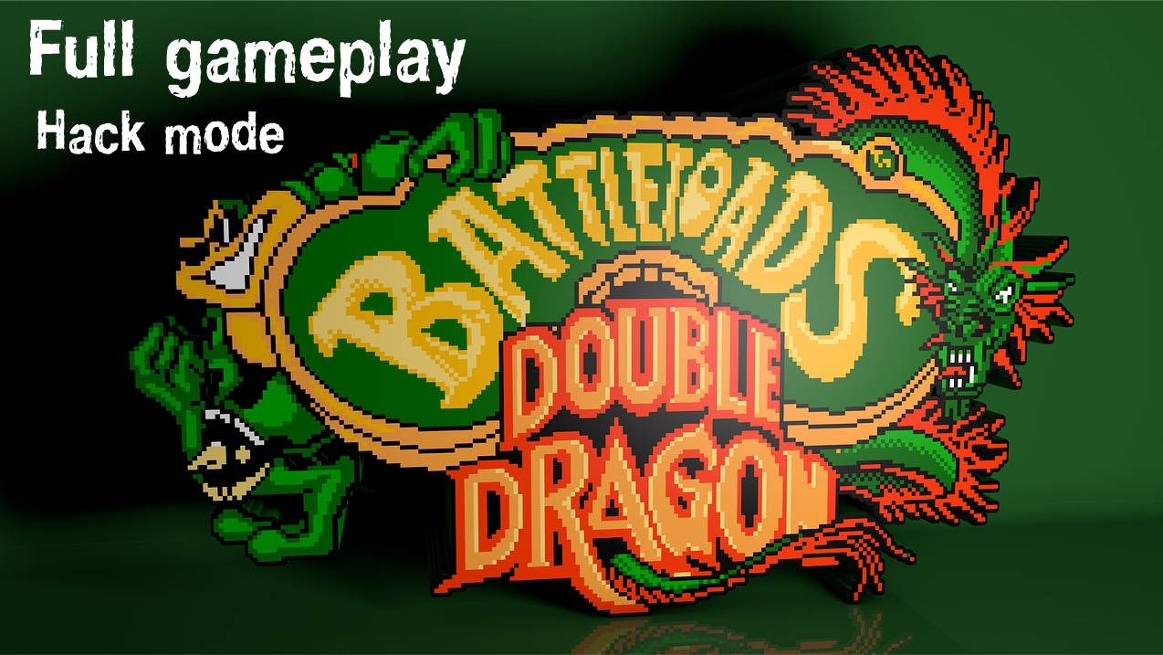 Battletoads & Double Gragon (Full Gameplay). Sega Mega Drive.
