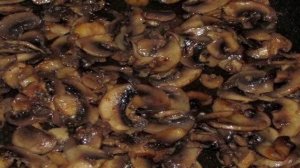 Макароны с грибами и сыром