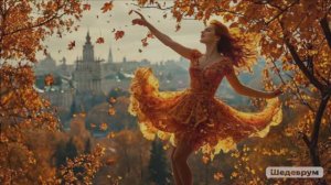 ДЕВЧОНКА- ОСЕНЬ С ВЕТРОМ ТАНЦЕВАЛА...